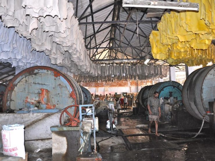 Entreprises de tannage en Inde
