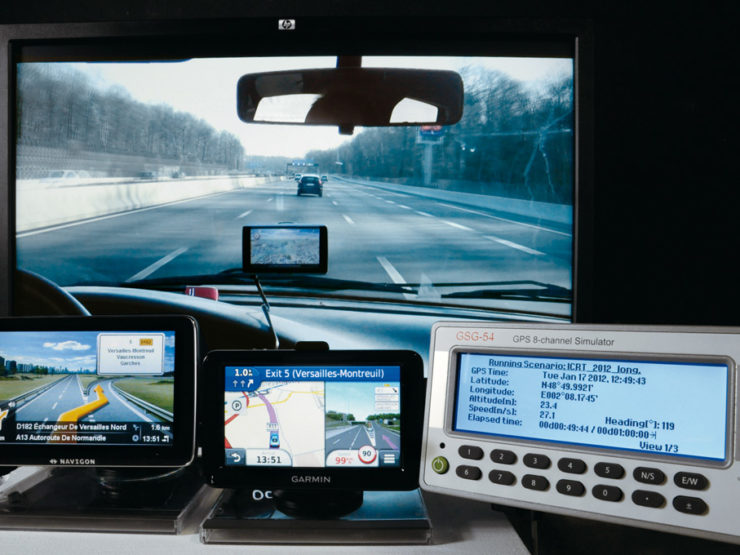 Les sytèmes de navigation sont testés sur un simluateur en laboratoire (C) ICRT