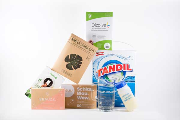 Sélection de lessive en lingette