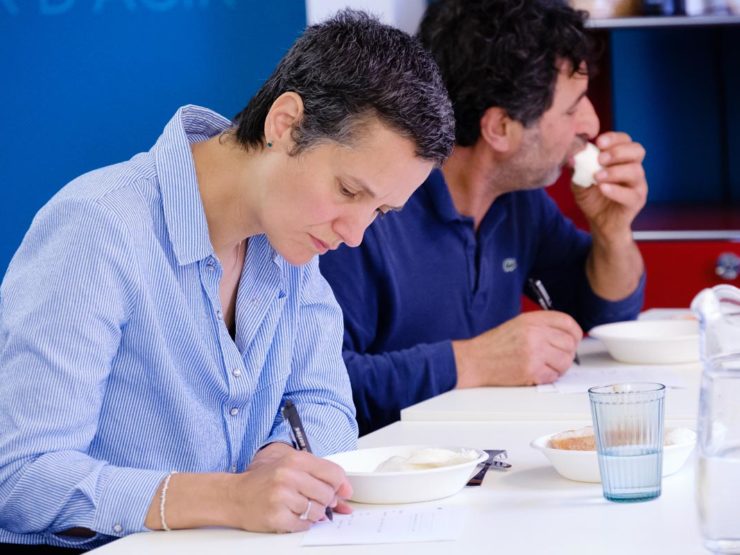 Dégustation de mozzarella