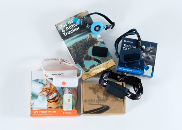 Différents GPS pour chats